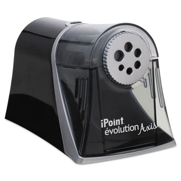 Westcott® Ipoint Evolution Axis Pencil Sharpener, Ac-powered, 4.25 X 7 X 4.75, Black-silver freeshipping - TVN Wholesale